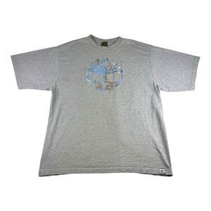 Timberland Vintage Logo T-Shirt Mens XL Short Sleeve Cotton Tee Made USA